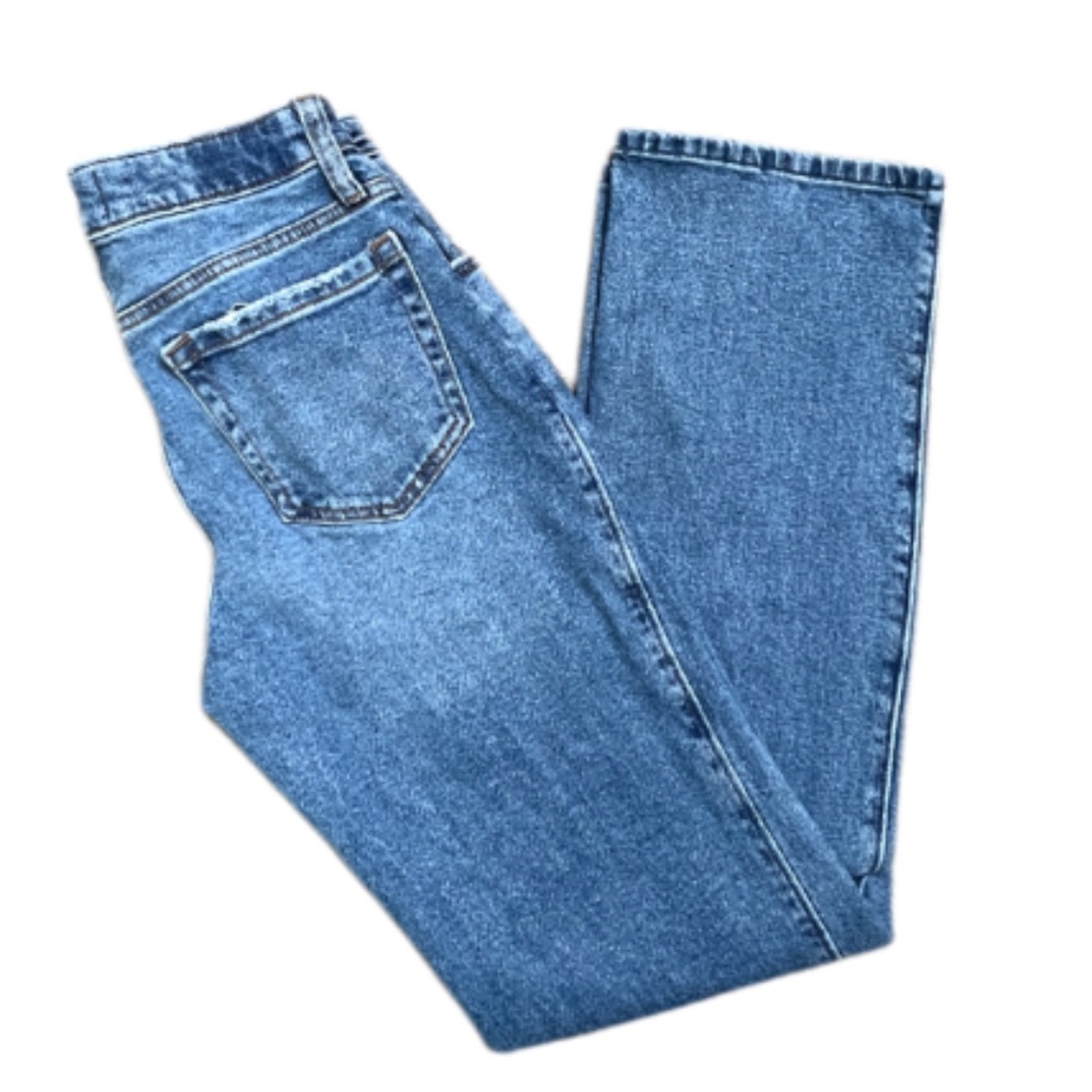 Hollister Low-Rise Relaxed Straight Jeans Size 000R